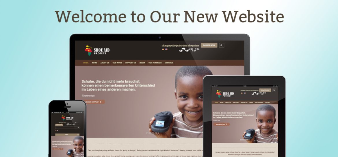 The new Shoe Aid Project Website is out