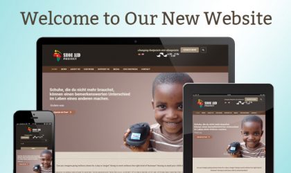 The new Shoe Aid Project Website is out